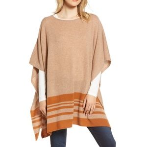 NWT CASHMERE PONCHO BY HALOGEN